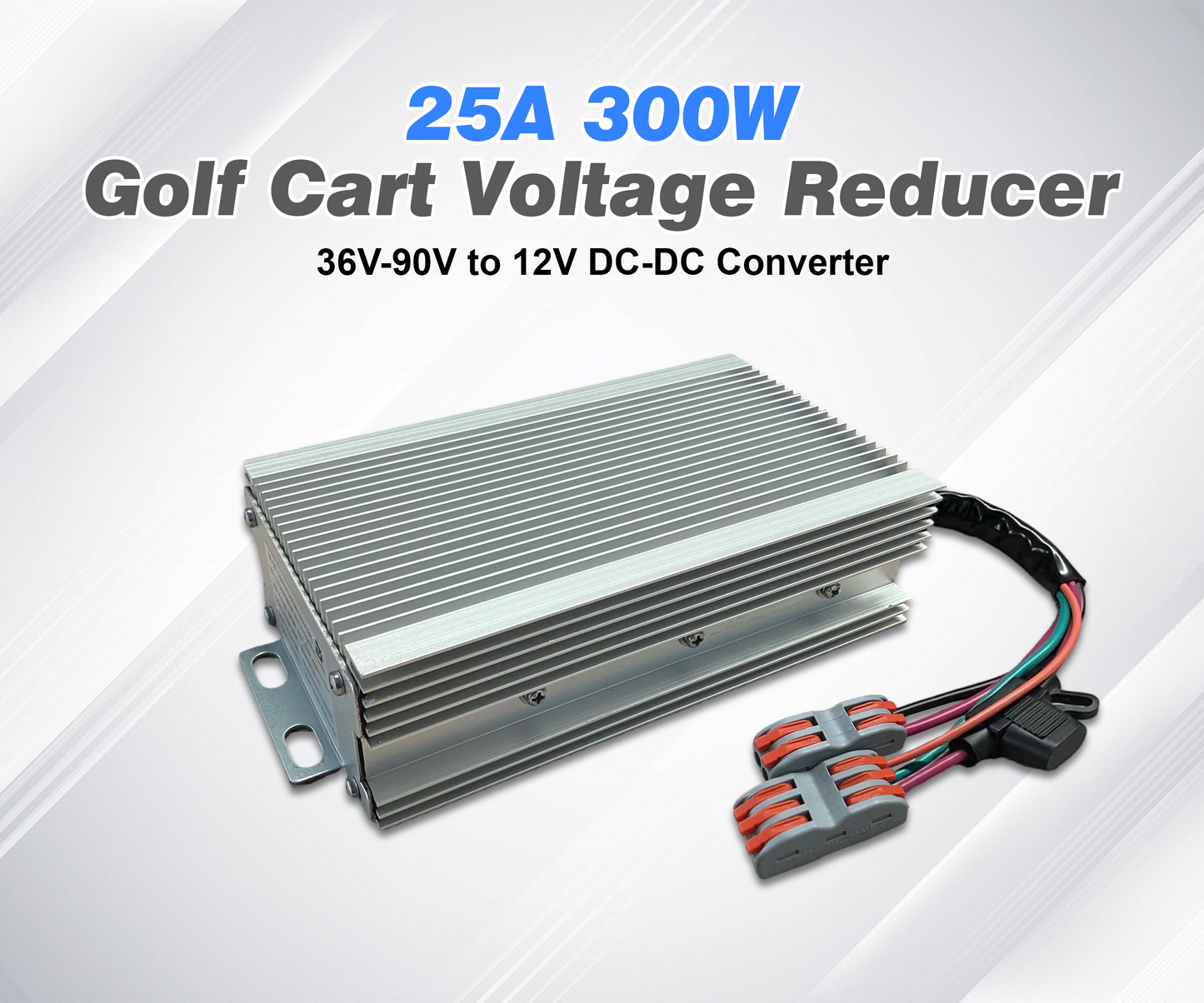 Golf Cart Voltage Reducer 25A 300W